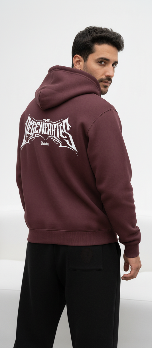 Typography Oversized Hoodie