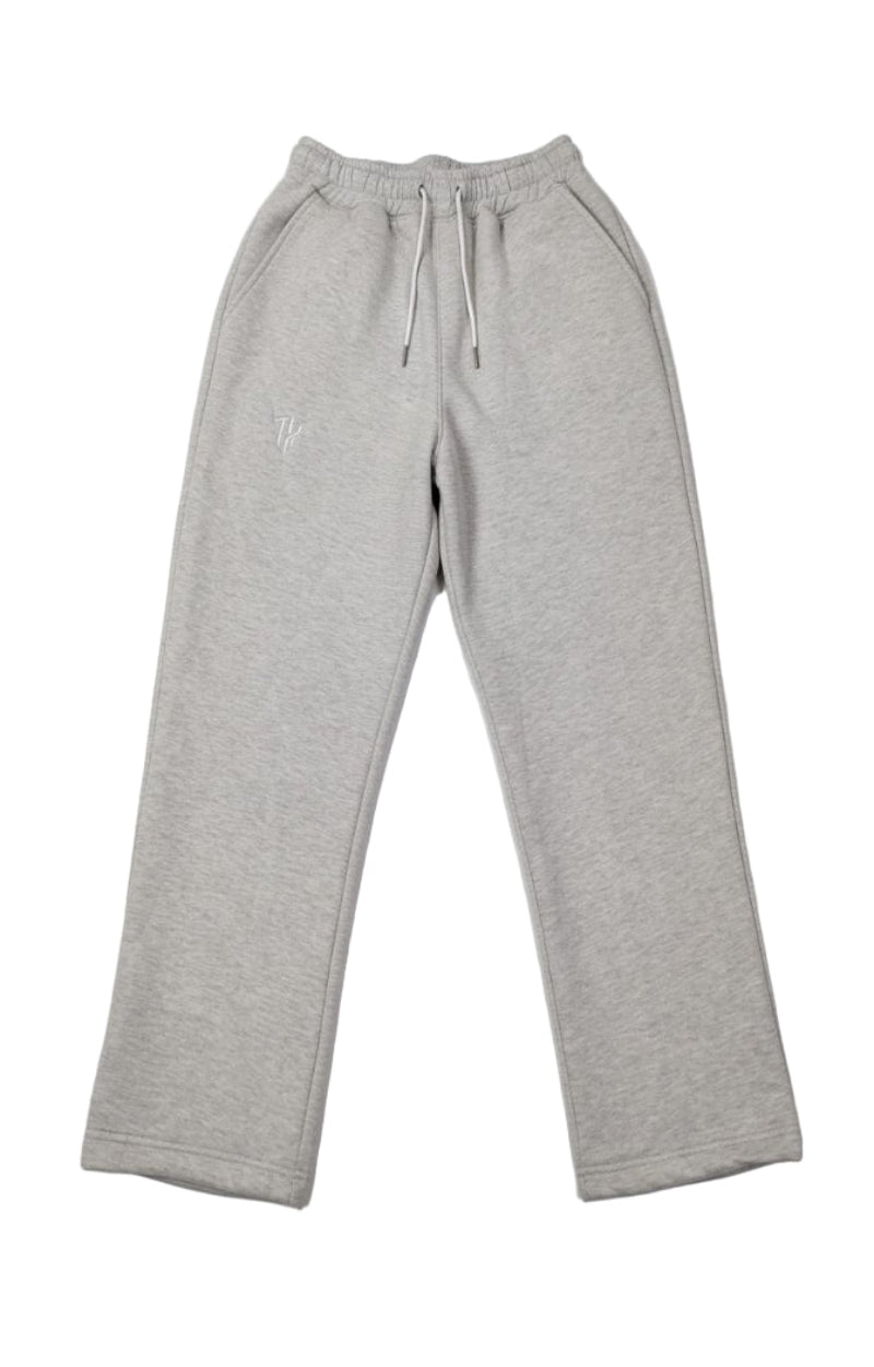 Grey Wide leg Sweatpants