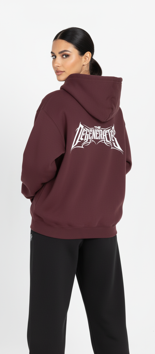 Typography Oversized Hoodie