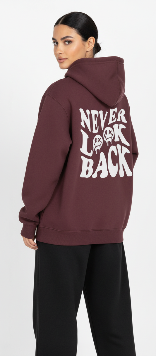 Never Look Oversized Hoodie