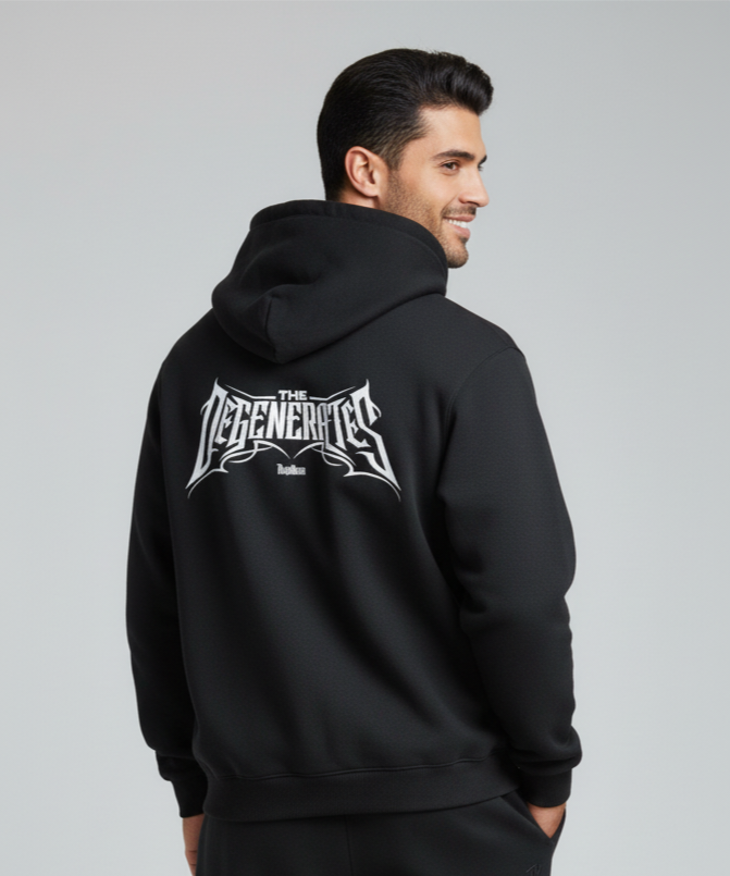 Typography Oversized Hoodie