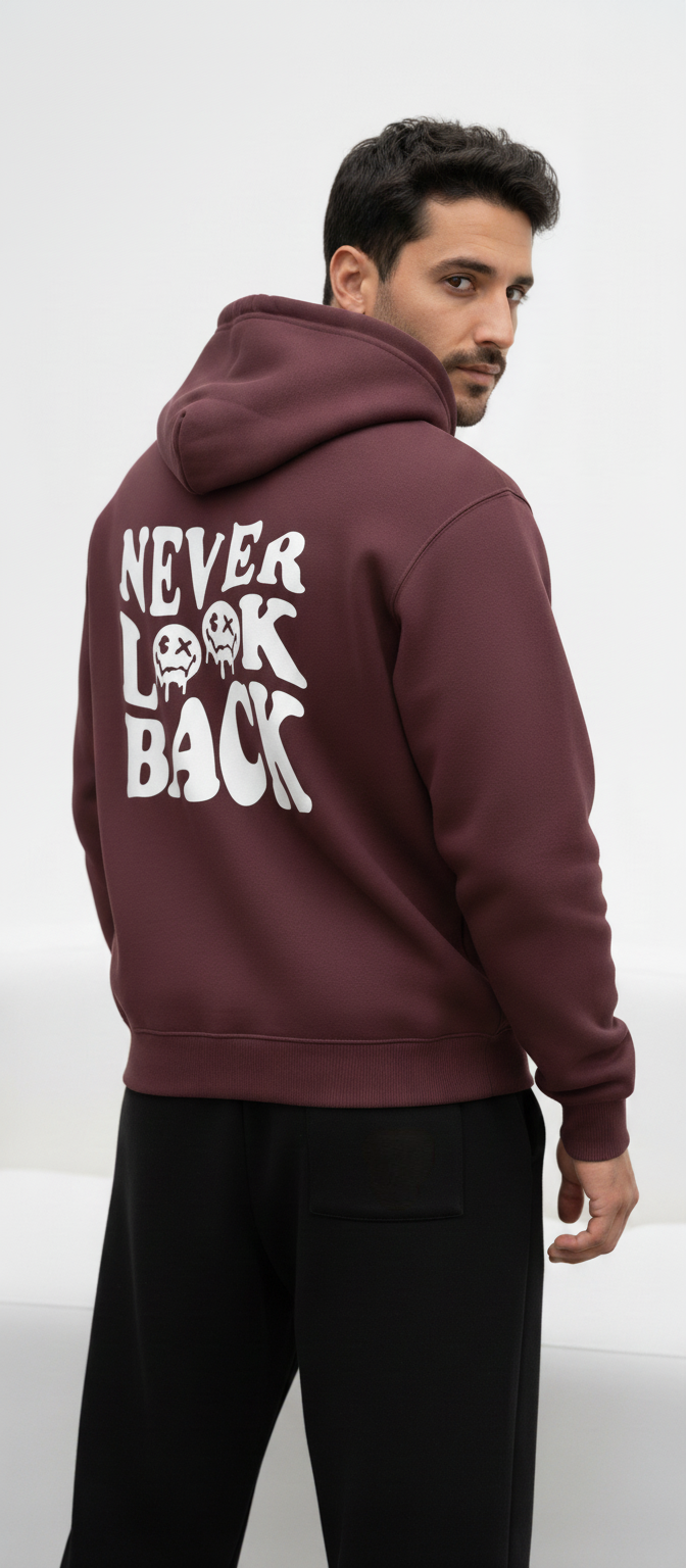 Never Look Oversized Hoodie