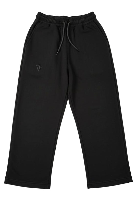 Black Wide leg Sweatpants
